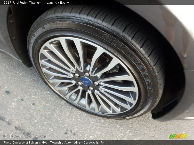 Magnetic / Ebony 2017 Ford Fusion Titanium