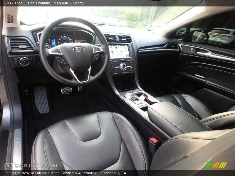 Magnetic / Ebony 2017 Ford Fusion Titanium