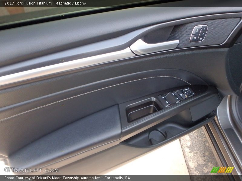 Magnetic / Ebony 2017 Ford Fusion Titanium