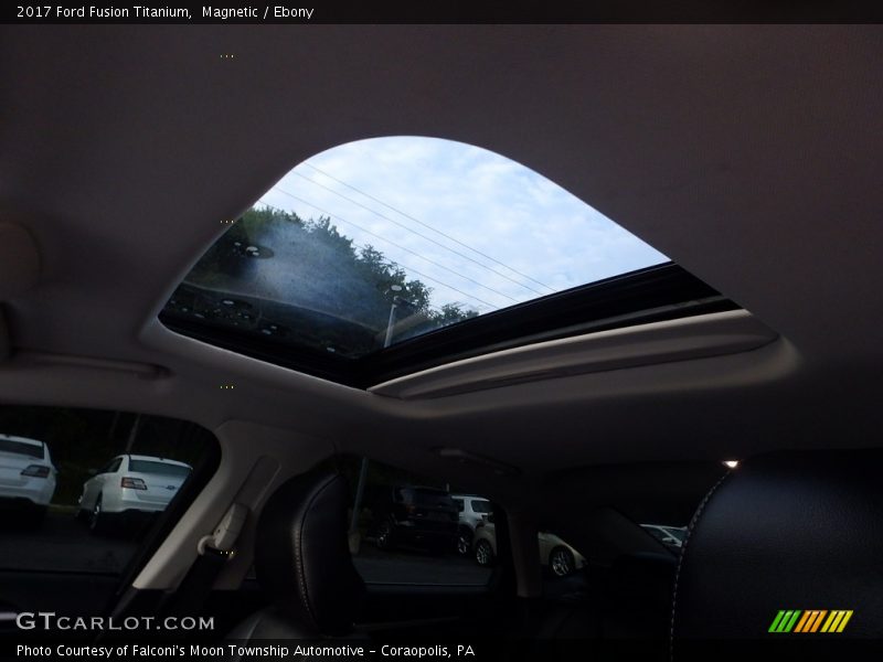 Magnetic / Ebony 2017 Ford Fusion Titanium