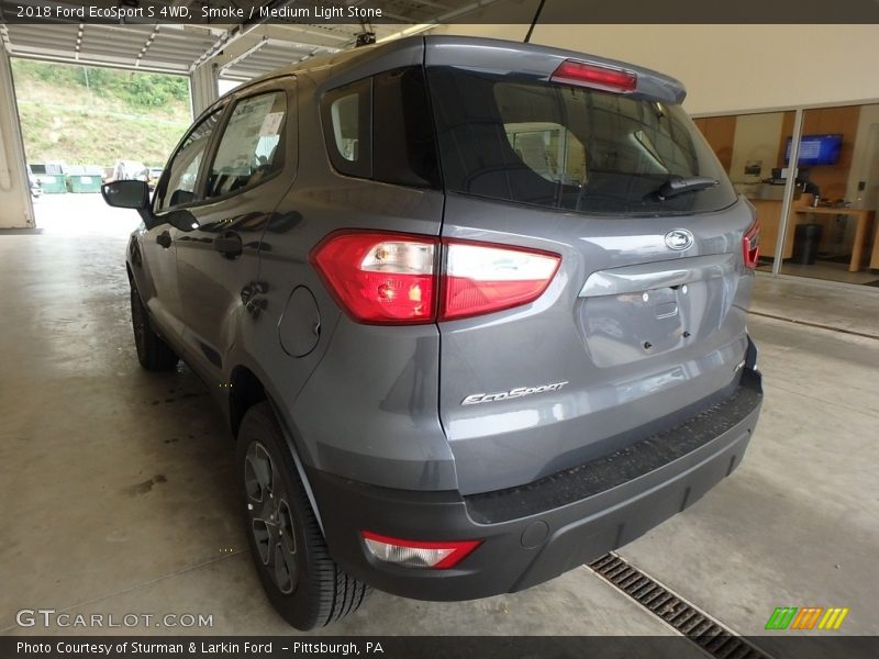 Smoke / Medium Light Stone 2018 Ford EcoSport S 4WD