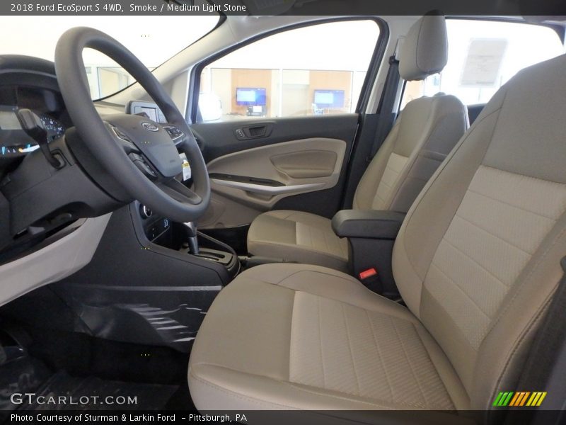 Smoke / Medium Light Stone 2018 Ford EcoSport S 4WD