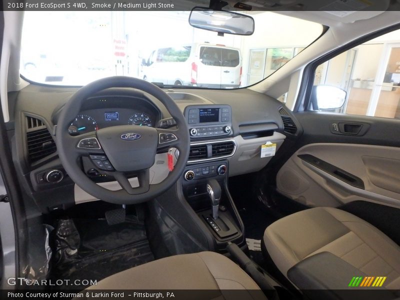 Smoke / Medium Light Stone 2018 Ford EcoSport S 4WD
