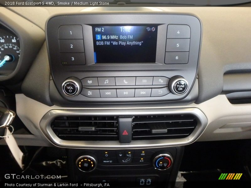 Smoke / Medium Light Stone 2018 Ford EcoSport S 4WD