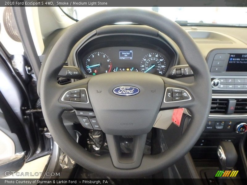 Smoke / Medium Light Stone 2018 Ford EcoSport S 4WD