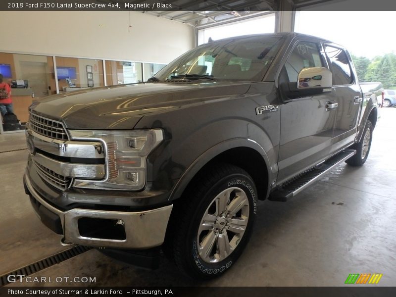 Magnetic / Black 2018 Ford F150 Lariat SuperCrew 4x4