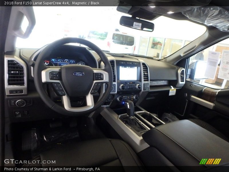 Magnetic / Black 2018 Ford F150 Lariat SuperCrew 4x4