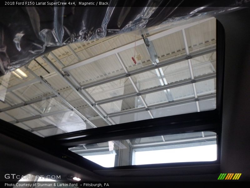 Magnetic / Black 2018 Ford F150 Lariat SuperCrew 4x4