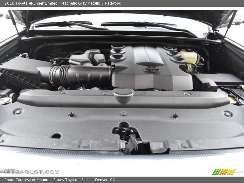 Magnetic Gray Metallic / Redwood 2018 Toyota 4Runner Limited