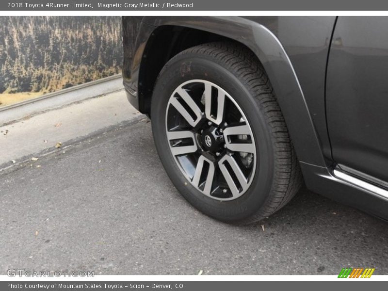 Magnetic Gray Metallic / Redwood 2018 Toyota 4Runner Limited