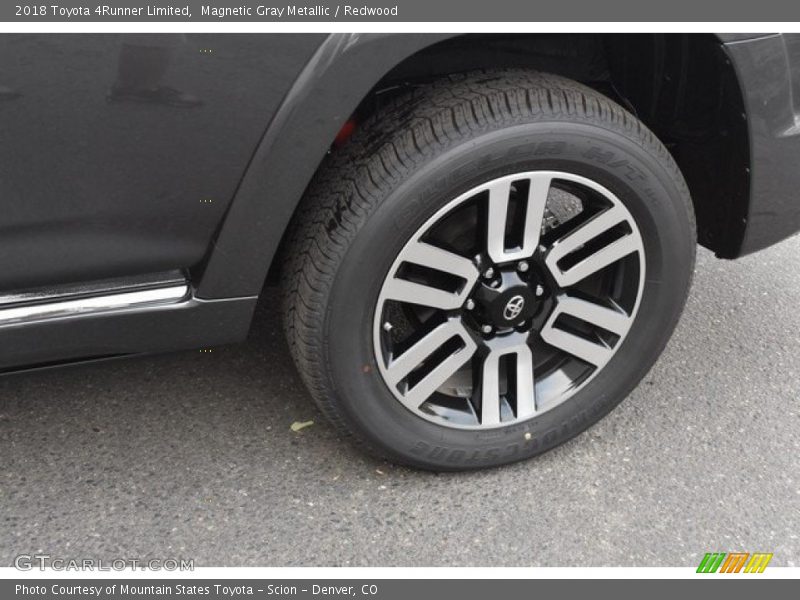 Magnetic Gray Metallic / Redwood 2018 Toyota 4Runner Limited