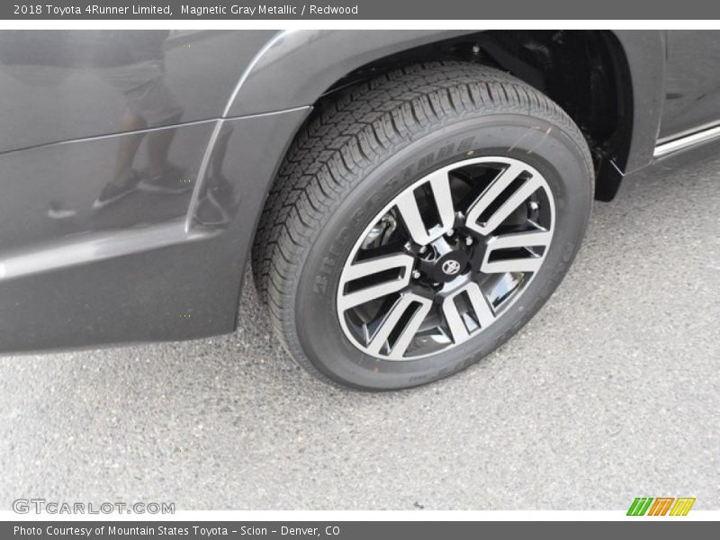 Magnetic Gray Metallic / Redwood 2018 Toyota 4Runner Limited