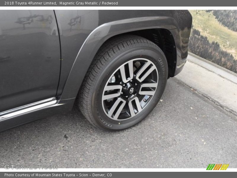 Magnetic Gray Metallic / Redwood 2018 Toyota 4Runner Limited