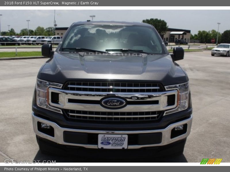 Magnetic / Earth Gray 2018 Ford F150 XLT SuperCrew