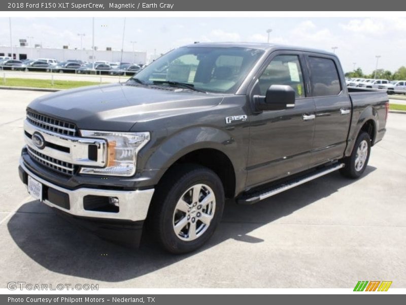 Magnetic / Earth Gray 2018 Ford F150 XLT SuperCrew