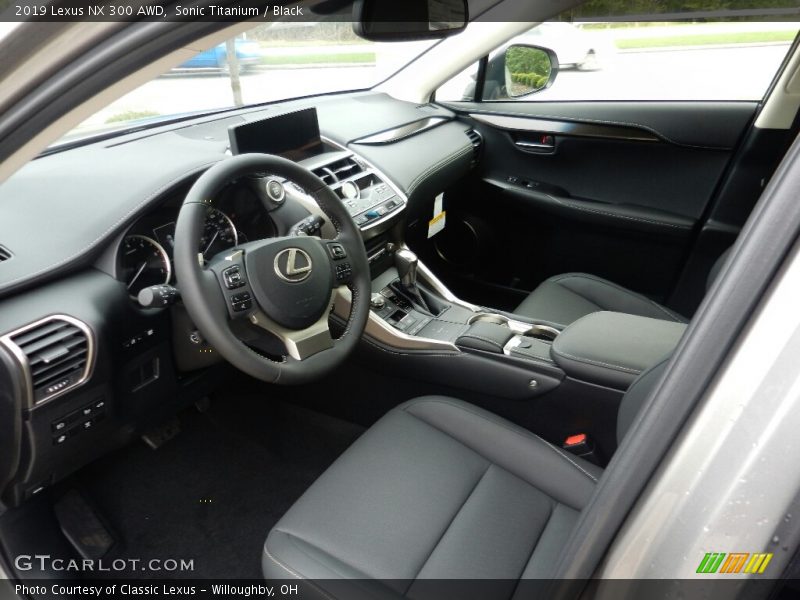  2019 NX 300 AWD Black Interior
