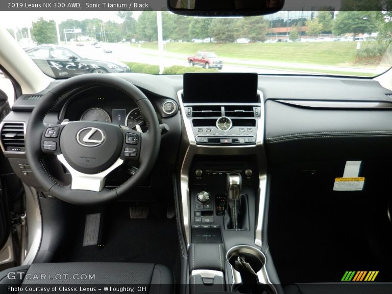 Sonic Titanium / Black 2019 Lexus NX 300 AWD