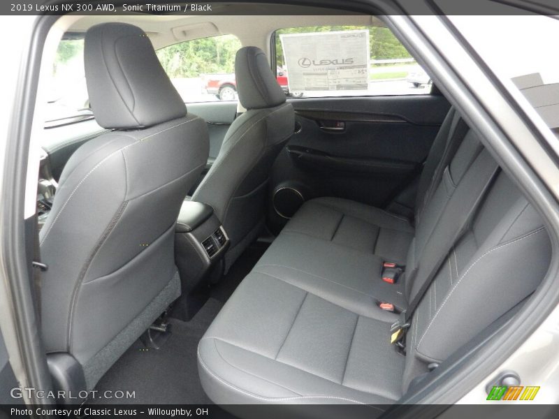 Sonic Titanium / Black 2019 Lexus NX 300 AWD