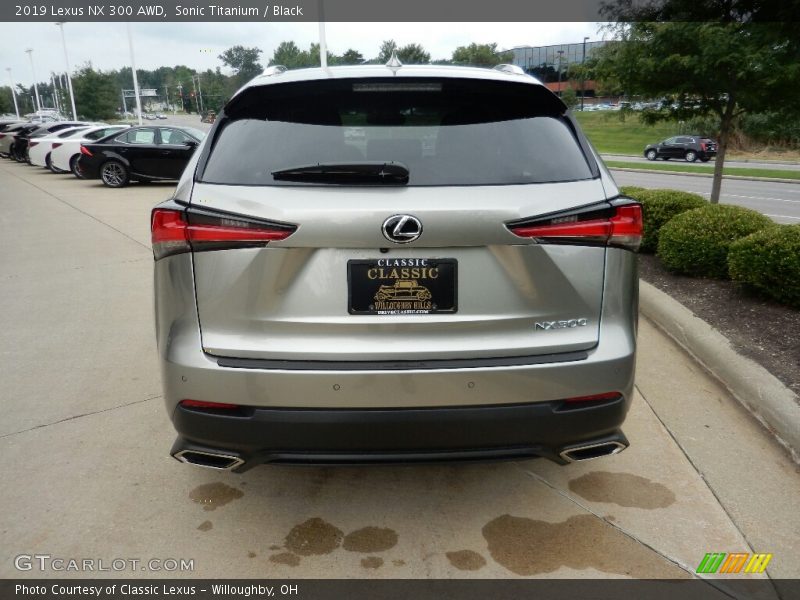 Sonic Titanium / Black 2019 Lexus NX 300 AWD
