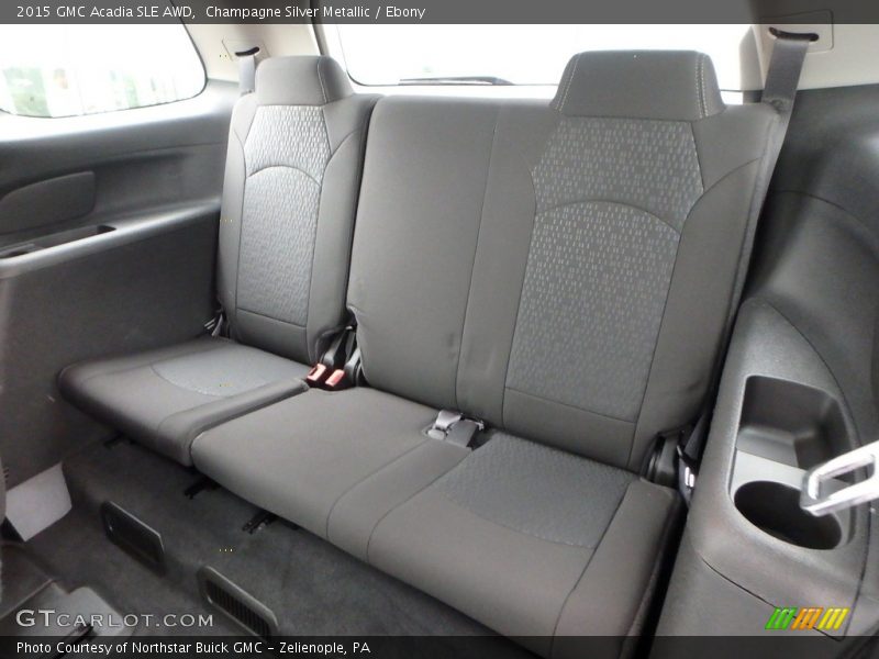 Champagne Silver Metallic / Ebony 2015 GMC Acadia SLE AWD