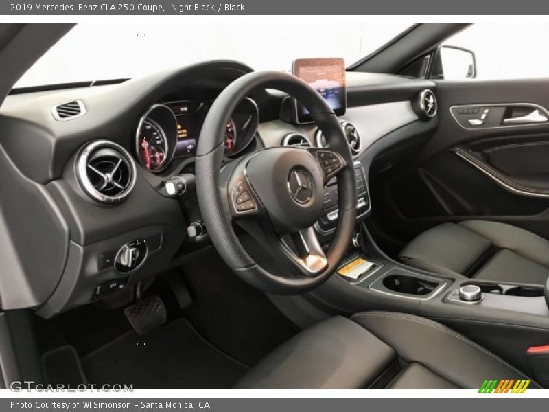 Night Black / Black 2019 Mercedes-Benz CLA 250 Coupe