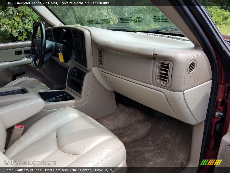 Redfire Metallic / Tan/Neutral 2003 Chevrolet Tahoe Z71 4x4