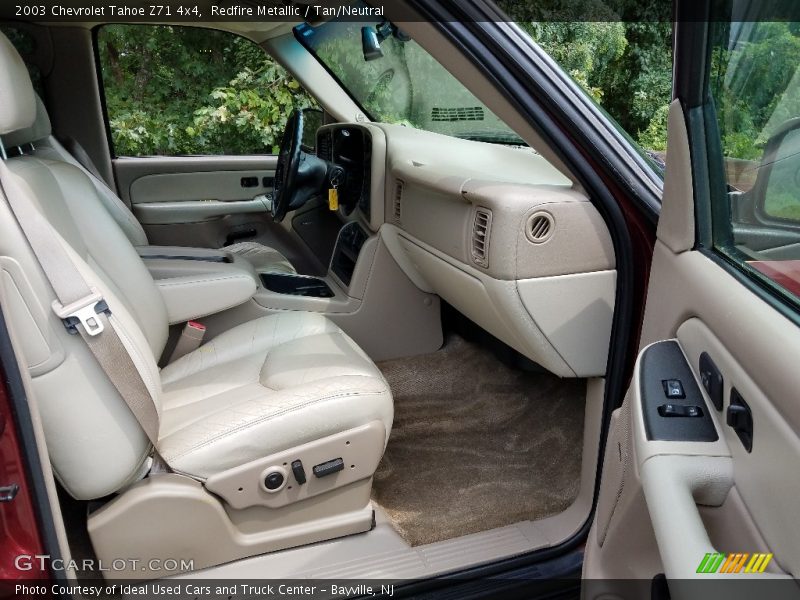 Redfire Metallic / Tan/Neutral 2003 Chevrolet Tahoe Z71 4x4
