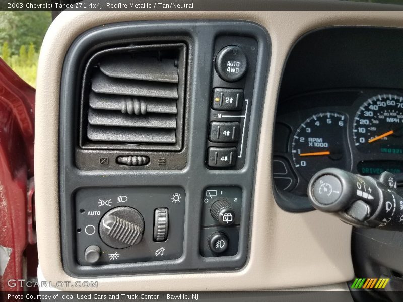 Redfire Metallic / Tan/Neutral 2003 Chevrolet Tahoe Z71 4x4