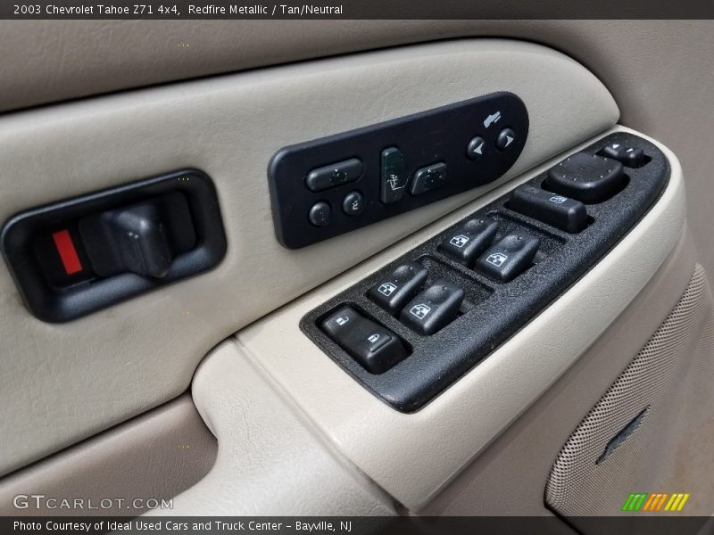 Redfire Metallic / Tan/Neutral 2003 Chevrolet Tahoe Z71 4x4