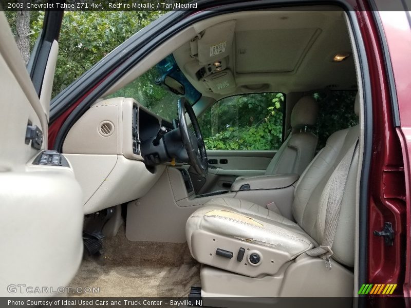 Redfire Metallic / Tan/Neutral 2003 Chevrolet Tahoe Z71 4x4