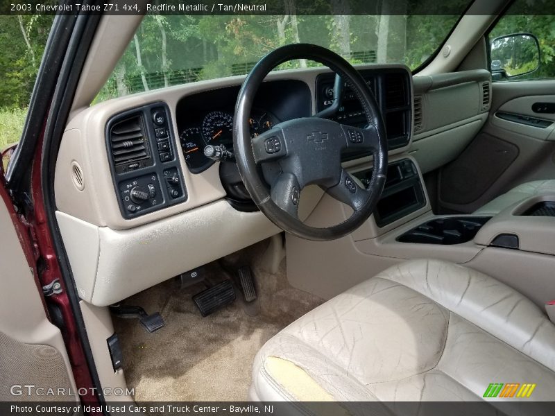 Redfire Metallic / Tan/Neutral 2003 Chevrolet Tahoe Z71 4x4