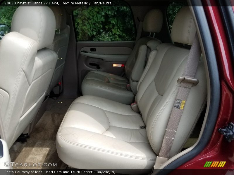 Redfire Metallic / Tan/Neutral 2003 Chevrolet Tahoe Z71 4x4