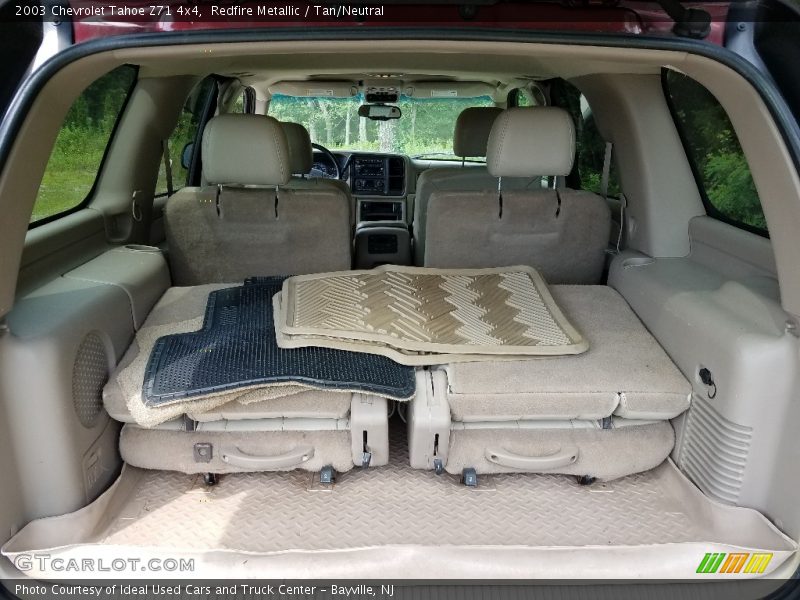 Redfire Metallic / Tan/Neutral 2003 Chevrolet Tahoe Z71 4x4