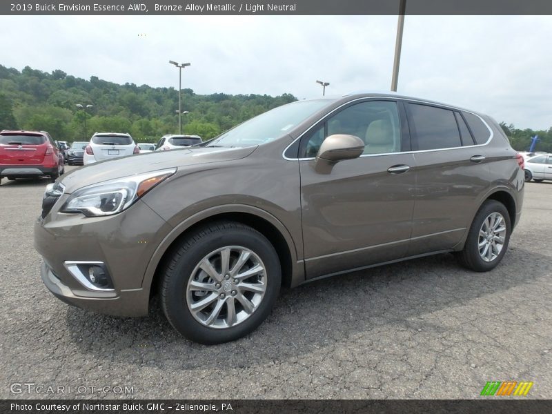Front 3/4 View of 2019 Envision Essence AWD