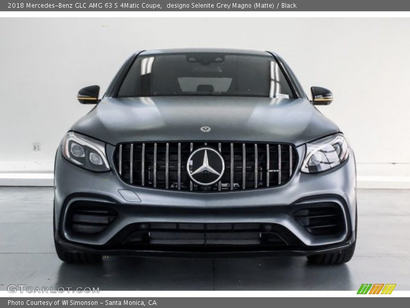 designo Selenite Grey Magno (Matte) / Black 2018 Mercedes-Benz GLC AMG 63 S 4Matic Coupe