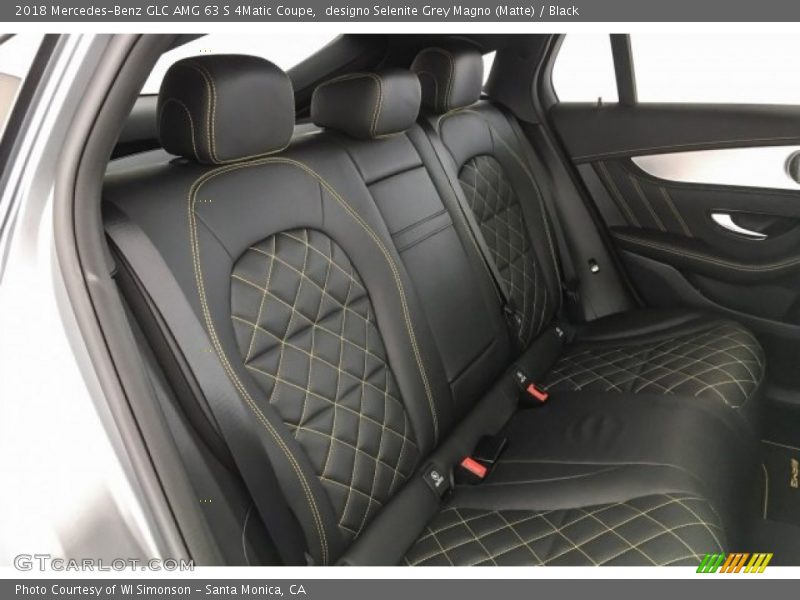 Rear Seat of 2018 GLC AMG 63 S 4Matic Coupe