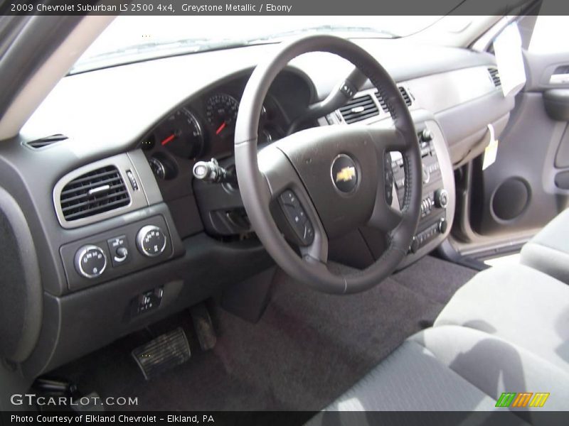 Greystone Metallic / Ebony 2009 Chevrolet Suburban LS 2500 4x4