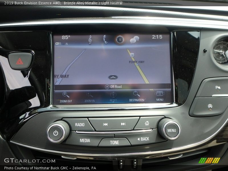 Controls of 2019 Envision Essence AWD