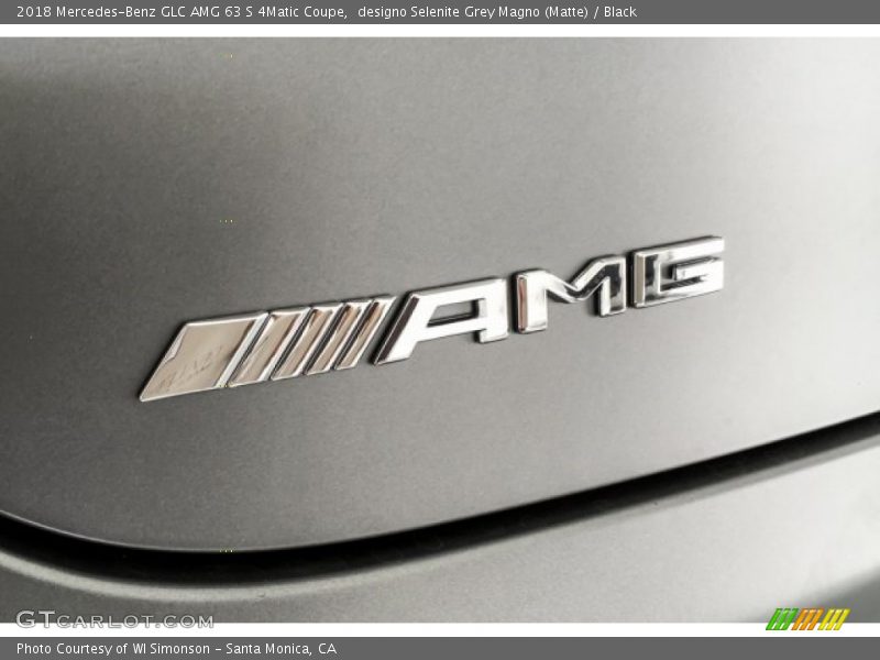designo Selenite Grey Magno (Matte) / Black 2018 Mercedes-Benz GLC AMG 63 S 4Matic Coupe