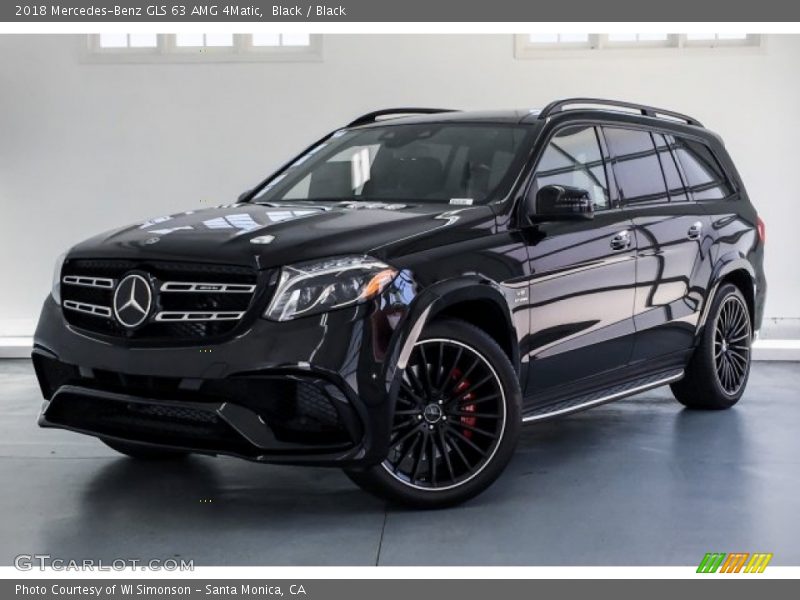 Black / Black 2018 Mercedes-Benz GLS 63 AMG 4Matic