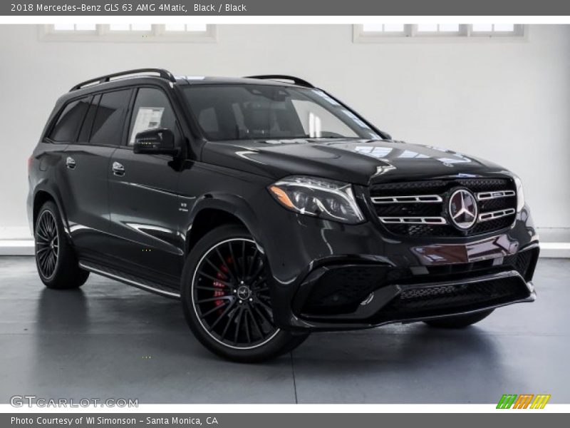 Black / Black 2018 Mercedes-Benz GLS 63 AMG 4Matic