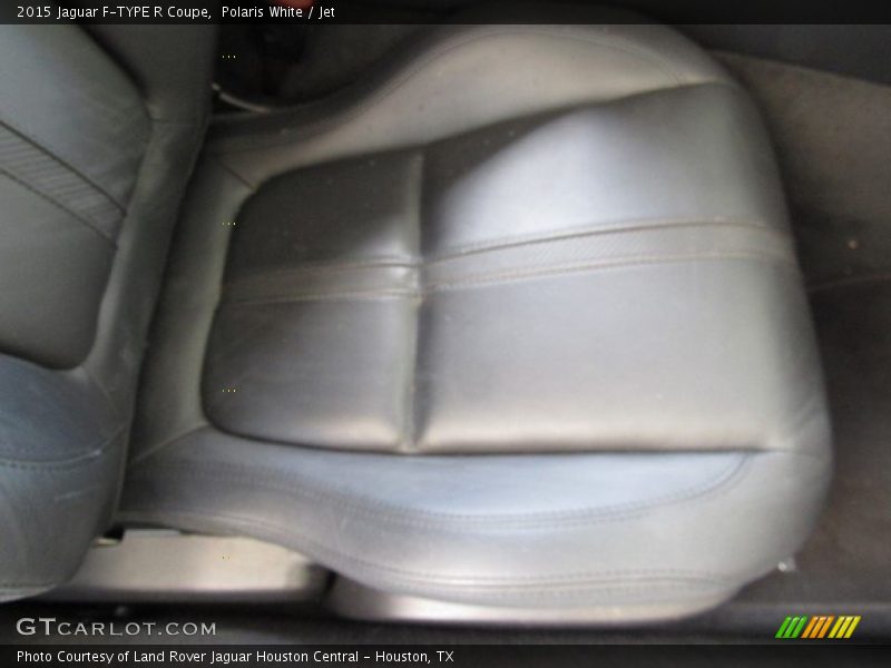 Polaris White / Jet 2015 Jaguar F-TYPE R Coupe