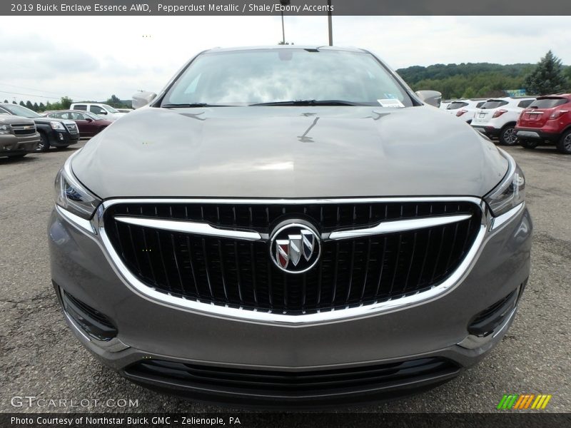 Pepperdust Metallic / Shale/Ebony Accents 2019 Buick Enclave Essence AWD