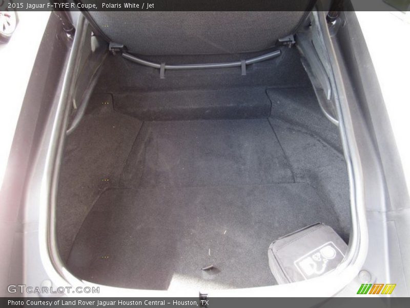 Polaris White / Jet 2015 Jaguar F-TYPE R Coupe