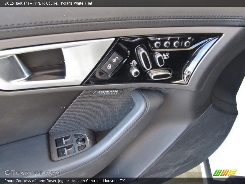 Polaris White / Jet 2015 Jaguar F-TYPE R Coupe