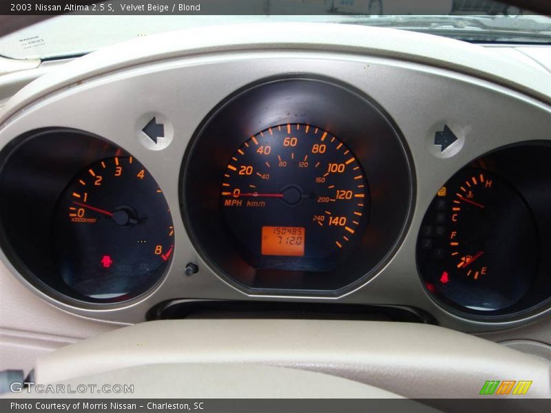 Velvet Beige / Blond 2003 Nissan Altima 2.5 S