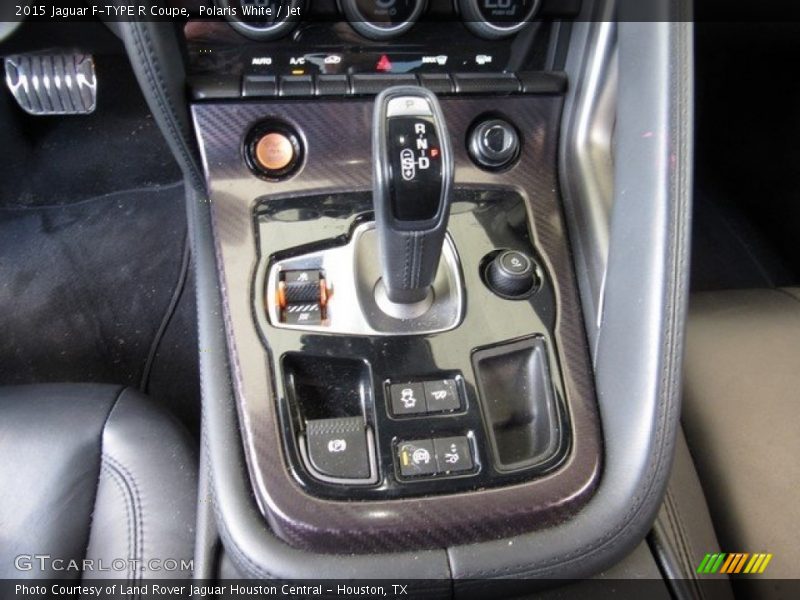 Polaris White / Jet 2015 Jaguar F-TYPE R Coupe