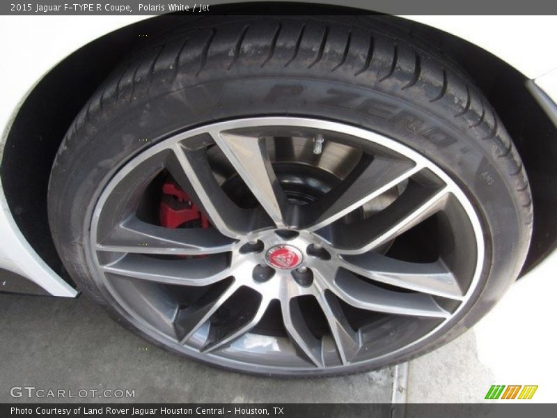 Polaris White / Jet 2015 Jaguar F-TYPE R Coupe