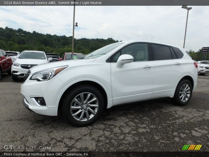 Summit White / Light Neutral 2019 Buick Envision Essence AWD