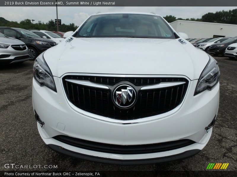 Summit White / Light Neutral 2019 Buick Envision Essence AWD